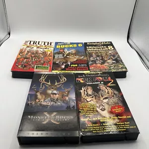5 VHS Hunting primos,knight&hale,buck fever - Picture 1 of 6