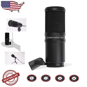 Professional Dynamic Microphone for Pods, Vocals & Live Performance, Black - Picture 1 of 7