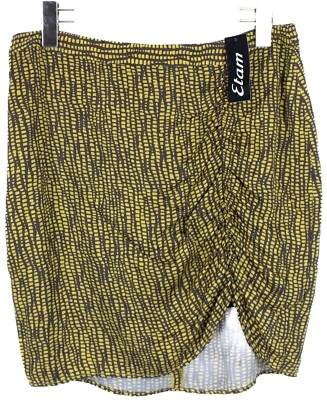 Falda ETAM J Saidi Para Mujer UK 12 Mini Con Patrón A Cuadros Forrada - Imagen 1 de 4