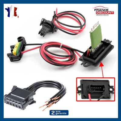 Resistance de Chauffage avec connectique prévu pour Renault Modus - 7701060001 - Photo 1/4