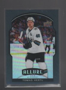 TOMAS HERTL 2020-21 UPPER DECK ALLURE BLACK RAINBOW PARALLEL CARD #45 - Picture 1 of 1