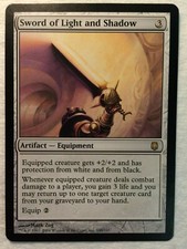 MTG 1x Sword of Light and Shadow Darksteel Modern Magic the Gathering Card x1 NM