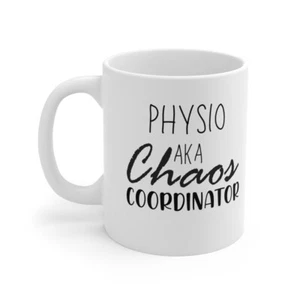 Novelty mug Chaos Coordinator Funny cup physio work friend gift physiotherapist - Picture 1 of 5