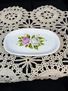 Royal Norfolk 5.25" Porcelain Oval Plate for Miniature Tea Set (Plate Only) - Picture 1 of 5