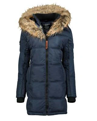 Chaqueta Geographical Norway Hermosa Dama Parka Azul Mujer Foto 1 de 4