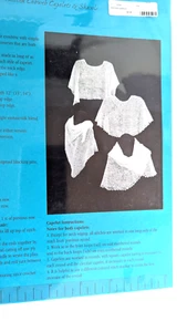 Fiber Trends AC 31 Crocheted CobwebCapelets & Shawls Evenlyn A Clark 2000 - Imagen 1 de 2