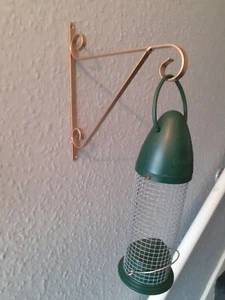 4x STARKER Hängekorb/Feederhalterungen 9 1/2" NEU Handarbeit in Goldoptik. - Bild 1 von 1
