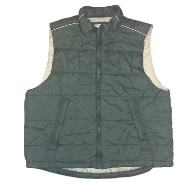 Chaleco acolchado Northwest Territory para hombre verde cremallera completa acolchado al aire libre grande Foto 1 de 4