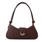 Pu Leather Shoulder Bag Solid Color Crossbody Bag Fashion Handbag  Ladies