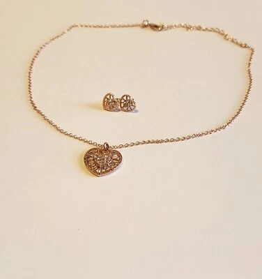 Avon Studio 1886 Sparkly Necklace & Earring Set - Image 1 of 2