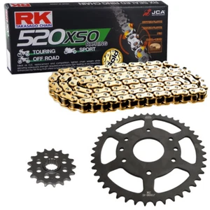 Kit Chaîne Kawasaki Année de Construction 250 Estrella 94-99 RK GB 520 Xso 102 - Picture 1 of 4
