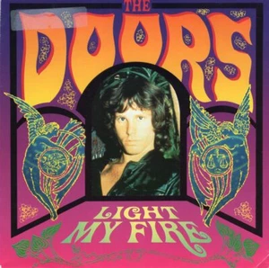 THE DOORS ~ Light My Fire ~ Rare 1991 German 7" vinyl single PR COPY in pic/slve - Picture 1 of 5