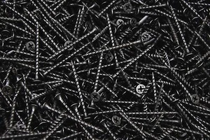 (3500) Phillips Bugle Head 6 x 2 Coarse Drywall Wood Screw - Plain Black BULK - Picture 1 of 1