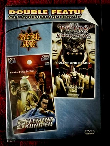 5 Element Kung Fu / Ten Tigers From Kwangtung (DVD 2007 Kung Fu Dbl Feat NEW) - Imagen 1 de 2