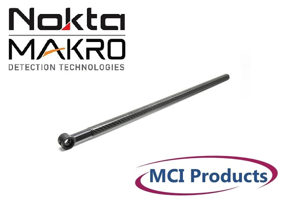 Eje inferior de fibra de carbono Nokta para detectores de metales Simplex & Legend 17000067 Foto 1 de 1