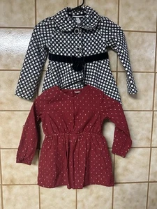 Girls Coat & Dress Set, Sz 5T Dressy Party Special Occasion - Picture 1 of 19