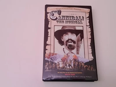 Cannibal The Musical 1996 Uncut VHS German PAL Video Großbox Trey Parker Troma - Bild 1 von 4