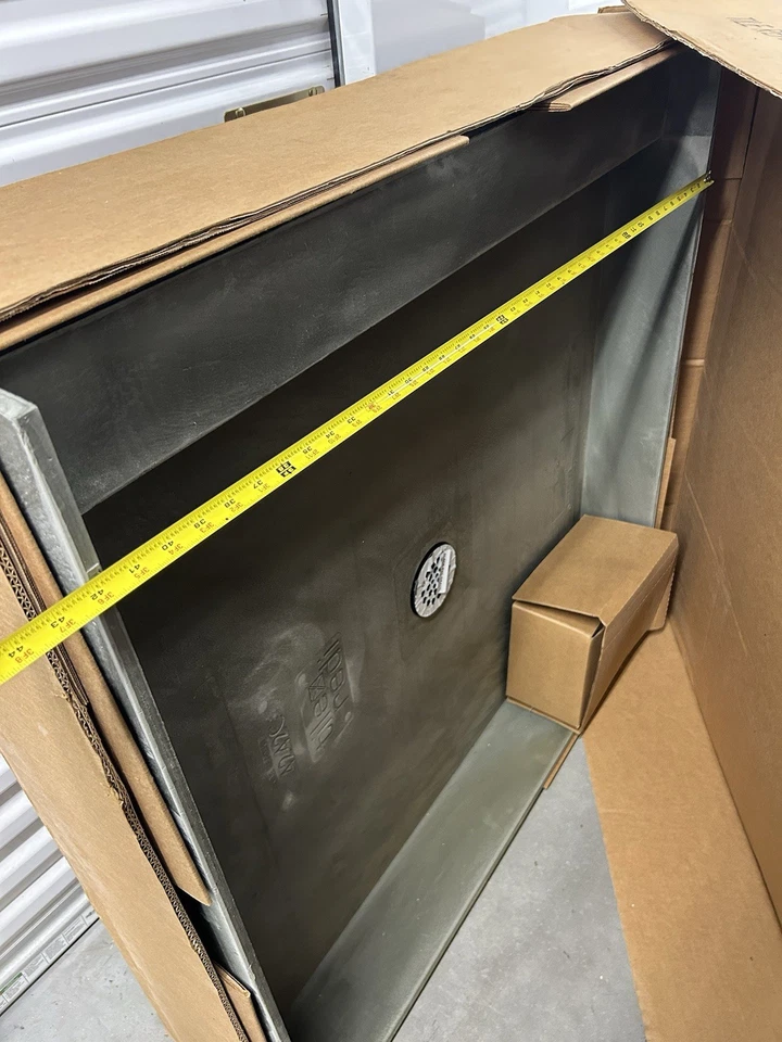 Tile Redi 4242C Redi Base 42" x 42" Square Shower Base - Chrome - Image 1 of 4