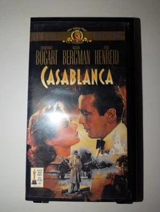 Casablanca Special Edition VHS Hard Shell Vintage Rare - Picture 1 of 5