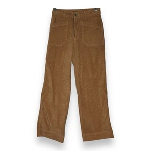 Patagonia Women's Wide Leg Corduroy Pants NWT Size 6 nest brown - Picture 1 of 8