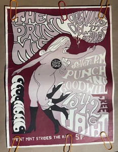 THE PRINT MINT 1960's SAN FRANCISCO, CALIFORNIA HIPPIE SHOP ADVERTISEMENT -RARE! - Picture 1 of 11