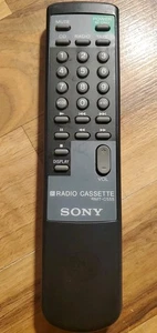 Sony RMT-C555 Radio Cassetta Telecomando per CFD545 CFD535 CFD555 Testato Funzionante - Foto 1 di 3