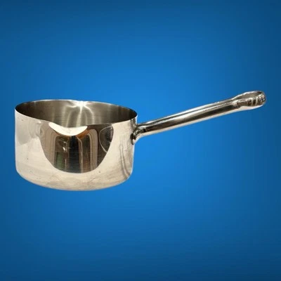 Revere Ware Pro Line Copper Core Stainless 1/2 Qt Double Spout Saucepan Pot 6744 - Image 1 of 4