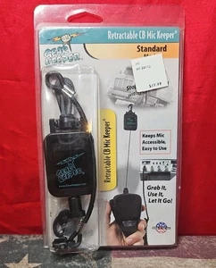 Gear Keeper schwarz RT2-4112 einziehbarer CB-Funk Mikrofonaufhänger - Bild 1 von 5