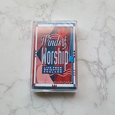 Winds Of Worship Volume 4 NEW Sealed Cassette Tape Live From Brighton England  - Image 1 of 4