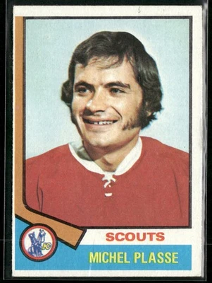 1974-75 Topps Michel Plasse #257 Kansas City Scouts - Image 1 of 2