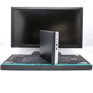 HP ProDesk 400 G4 USFF Refurbished Mini PC Core i5  2,1GHz 256GB16GB W11 VGA - Bild 1 von 9