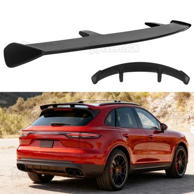 For Porsche Cayenne GT GTS 52" Rear Trunk Spoiler Wing Rear Window Roof Lip - Image 1 of 4