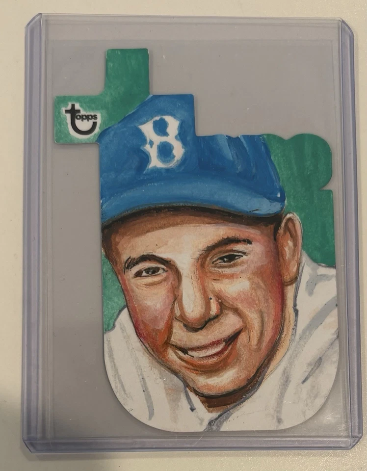 2025 Topps обновление PEE WEE REESE штампованная автоматическая эскизная карта BROOKLYN DODGERS 1/1 - Изображение 1 из 2