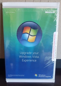 Microsoft Windows Vista Anytime Upgrade Disc DVD For PC Toshiba Satellite - Picture 1 of 8