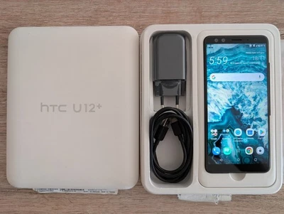 HTC U12+ - 64GB - Translucent Blue (Ohne Simlock) (Dual SIM) Wie Neu! - Bild 1 von 4