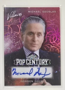 2025 Leaf Metal Pop Century MICHAEL DOUGLAS 1/1 AUTO Autograph Villains Purple - Picture 1 of 3