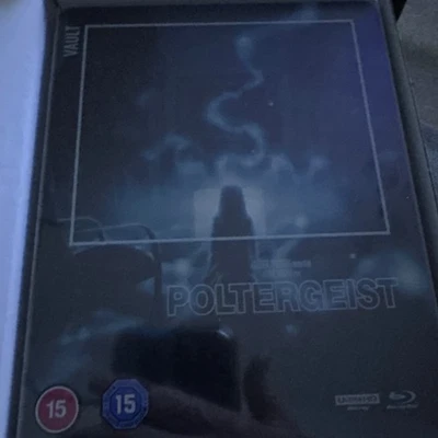 POLTERGEIST 4K UHD STEELBOOK ( FILM VAULT RANGE ) Limited Edition ( NEW )  - Image 1 of 4