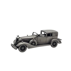 Danbury Mint 1933 V-16 Cadillac Town Car Crafted in Pewter No Box  - Picture 1 of 7