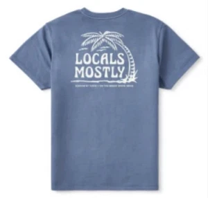 KATIN Locals Mostly Blue Short Sleeve T-Shirt Men’s Medium NET - Picture 1 of 5