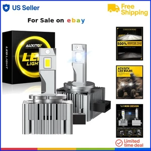 D1S LED Bulbs 24000 Lumens 120W White Xenon HID Replacement for Fog Lights - Picture 1 of 8