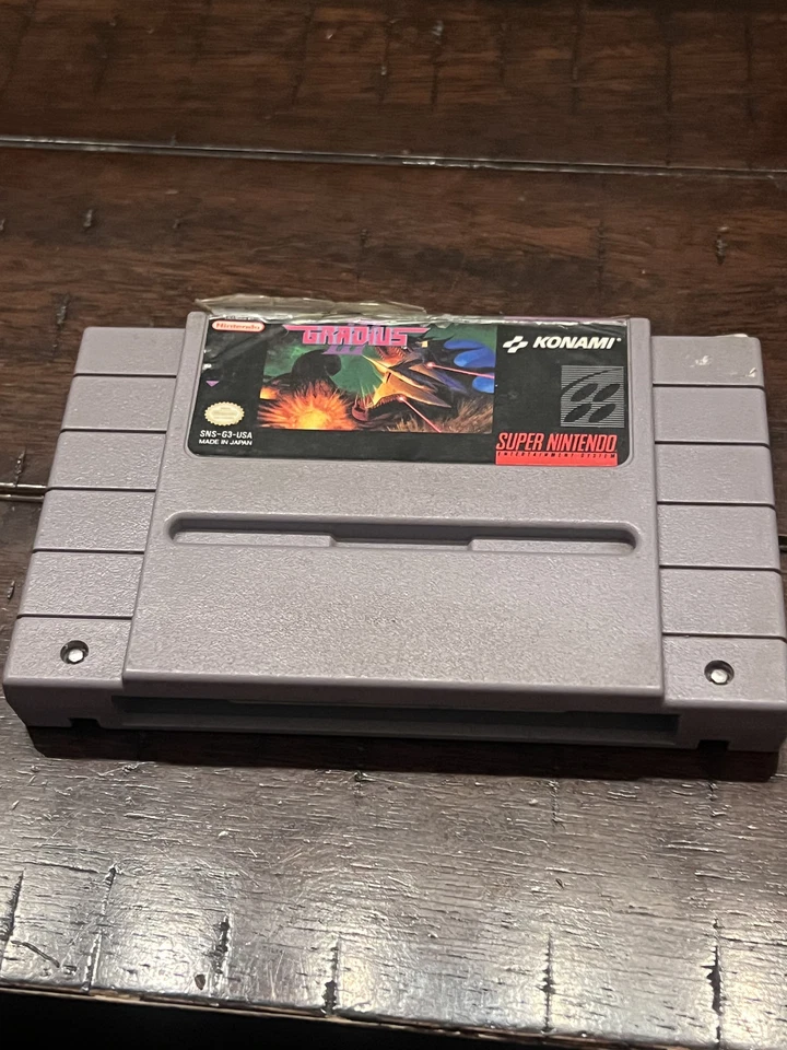 Gradius III (Super Nintendo SNES, 1991) CART ONLY - Image 1 of 4