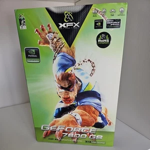 BNIB XFX Nvidia GeForce 7600 GS 512MB DDR2 PCI - Picture 1 of 7