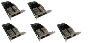 LOT 5X ORACLE 7046442 LP Connectx-3 VPI dual port 40GBE PCI-e x8 Low Profile - Photo 1/1