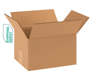 Paquete de 50 cajas de embalaje de cartón para correo 10x8x7 cajas de envío para correo corrugado - Imagen 1 de 5