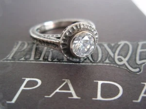 SILPADA Rare Retired Sterling Silver 925 "Perfect Bliss" CZ Ring Size 5 R2076 - Picture 1 of 14