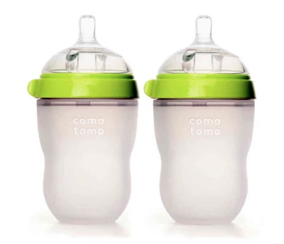 Conjunto de mamadeiras Comotomo 8 oz - Imagem 1 de 4