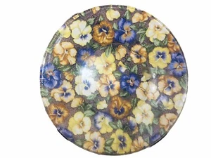 Pansy Plate Medium Size Great Pattern - Picture 1 of 3