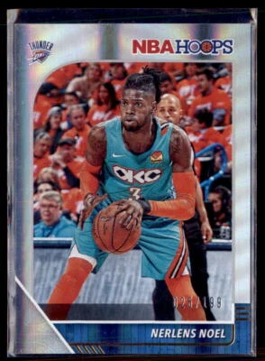2019-20 Panini Hoops Silver /199 Nerlens Noel Oklahoma City Thunder #108  - Image 1 of 2