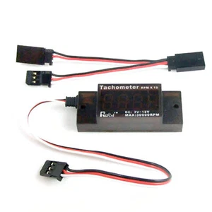 Mini Tachometer W/Futaba Plug Replacement Ignition Accessory for Rcexl Ignition - Picture 1 of 11