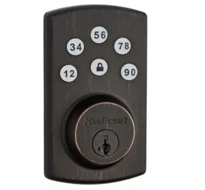 Kwikset Powerbolt2 Deadbolt SmartKey Sicherheitsschloss - Venezianische Bronze - Bild 1 von 2